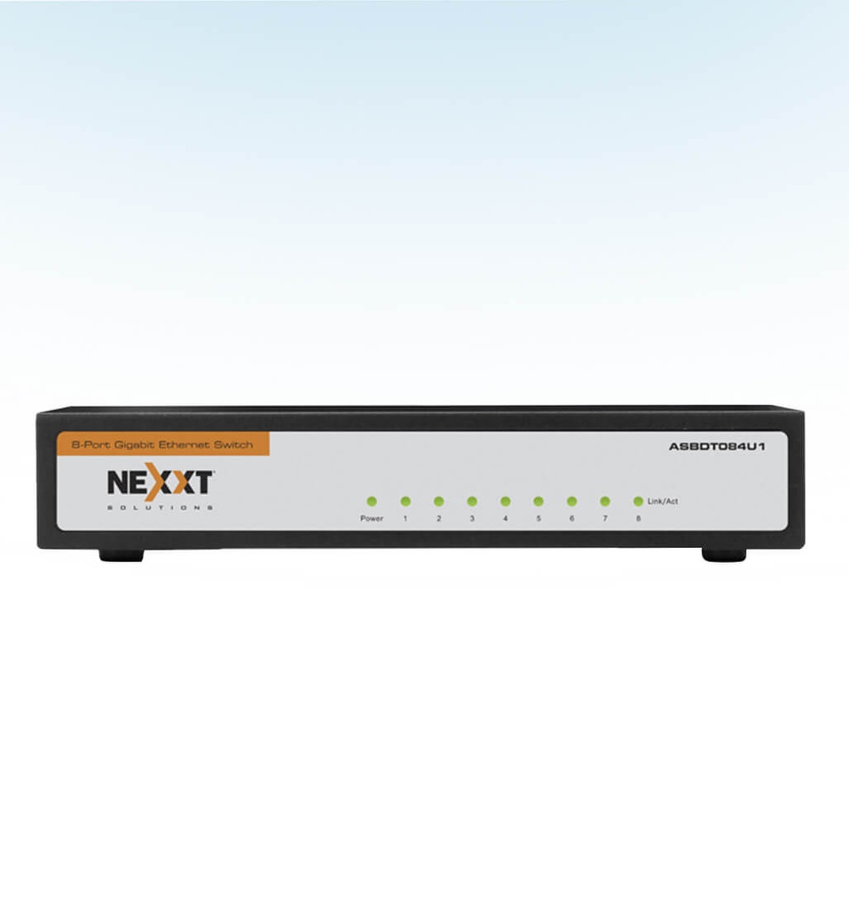 SWITCH AXIS800 GIGABIT 8 PUERTOS 10/100/1000MBPS NEXXT