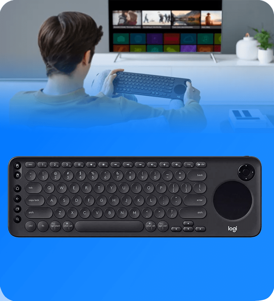 TECLADO K600 SMART TV INALAMBRICO MULTIDISPOSITIVOS ESPAÑOL LOGITECH