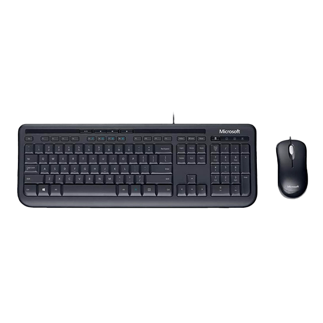TECLADO Y MOUSE WIRED MS600 DESKTOP MICROSOFT