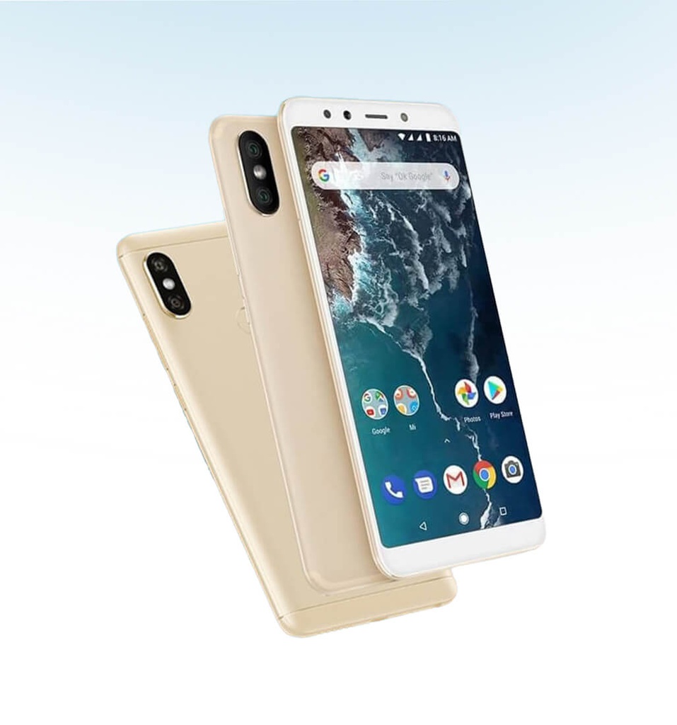 TELEFONO CELULAR INTELIGENTE A2 64GB COLOR DORADO XIAOMI