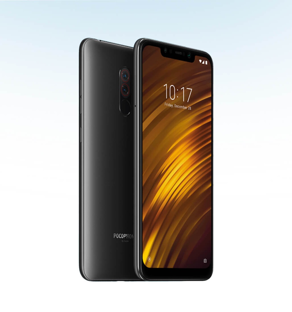 TELEFONO CELULAR INTELIGENTE POCO PHONE 64GB F1 COLOR GRAFITI NEGRO XIAOMI