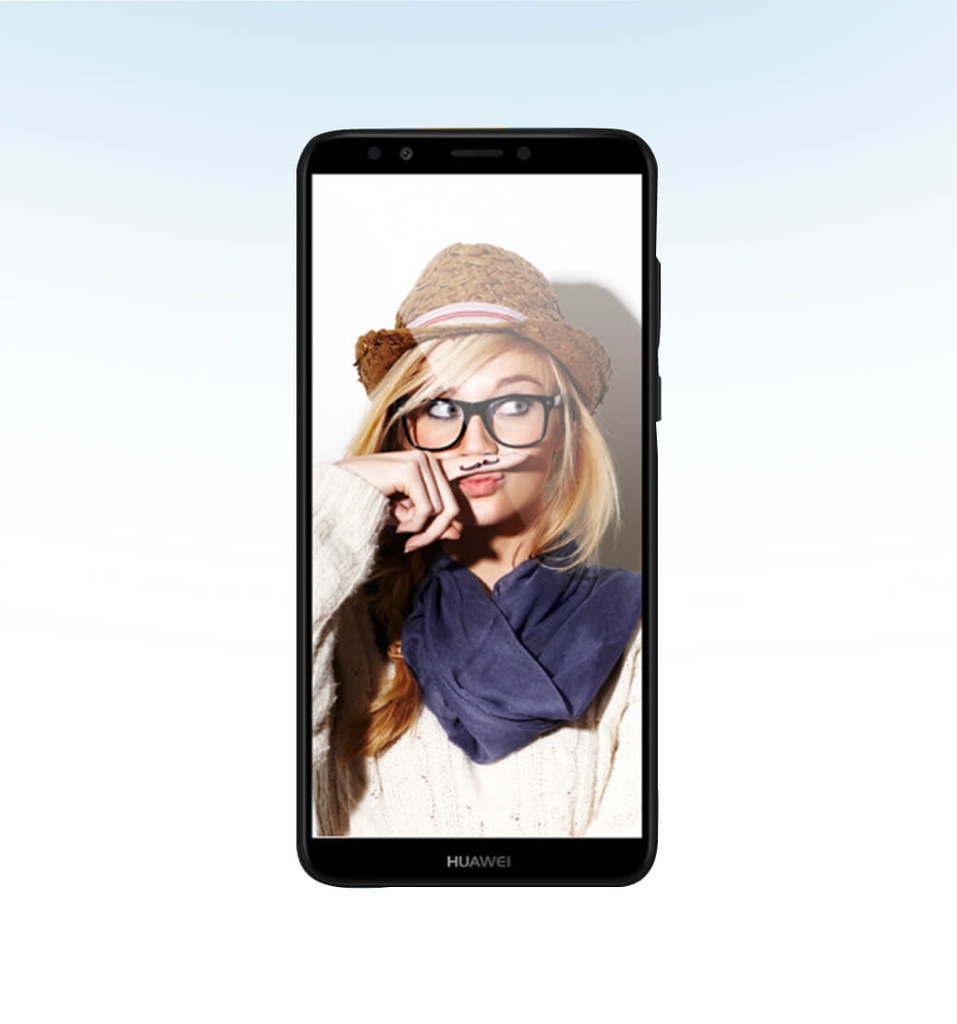 TELEFONO CELULAR INTELIGENTE Y7 2018 DUAL SIM LDN-L23/LX3 COLOR NEGRO HUAWEI