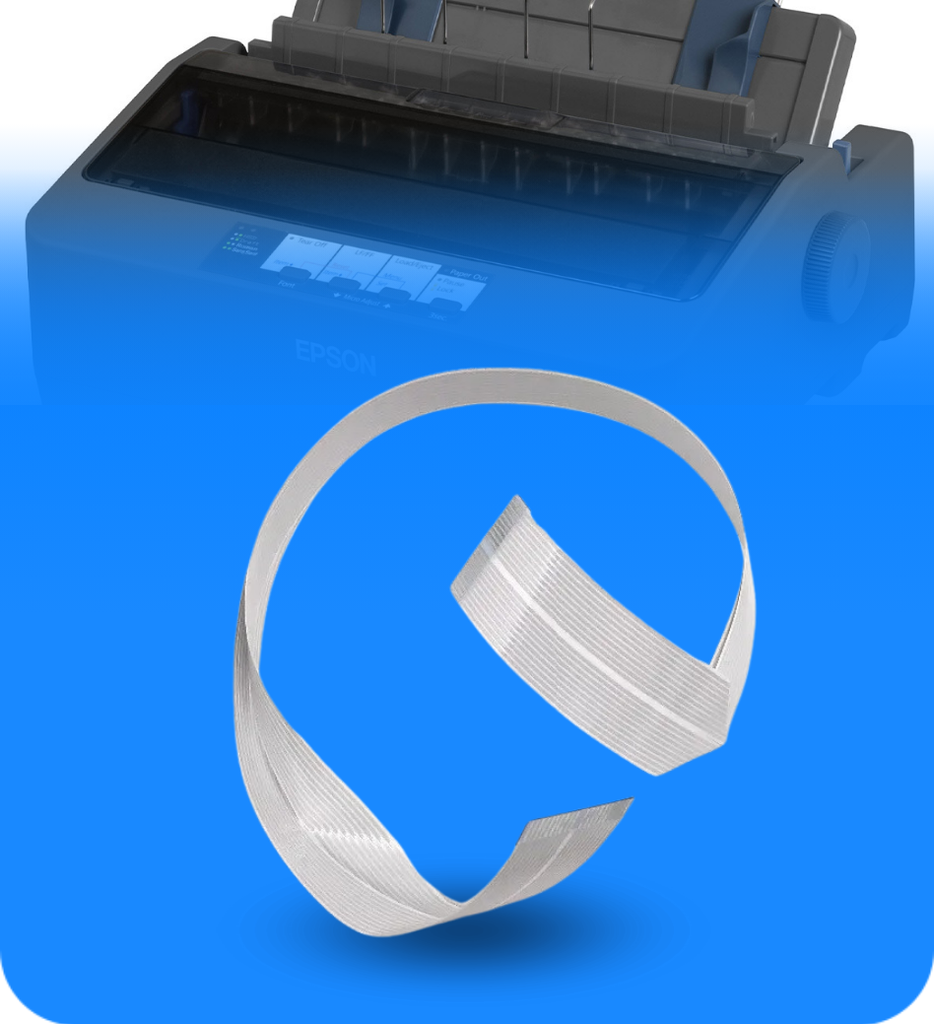 Cable Flex para Cabezal Epson LX-350