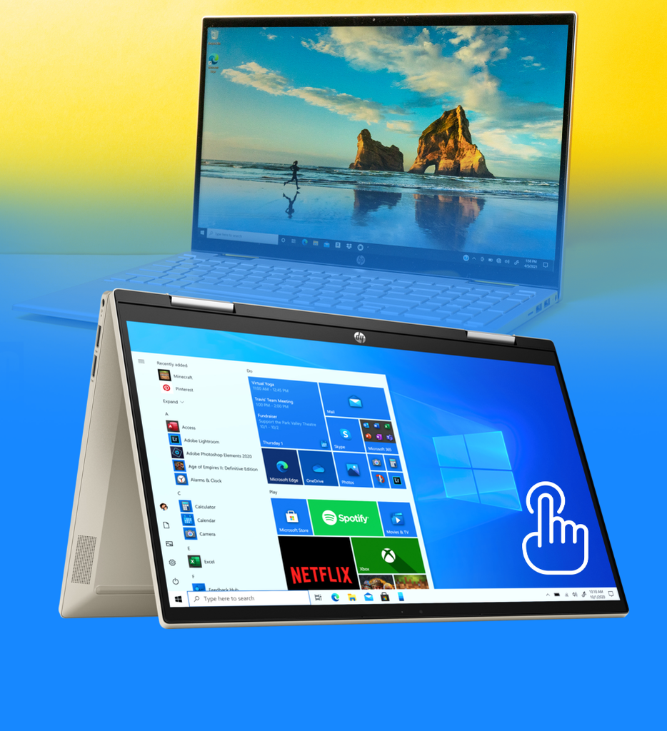 LAPTOP HP PAVILION 14M-DW0023 X360 CORE I5-1035G1 1.0GHZ 256GB SSD 8GB RAM 14" (1920x1080) TOUCHSCREEN