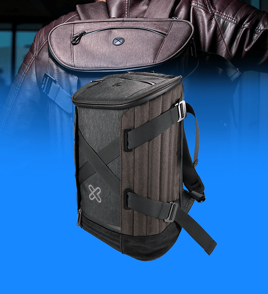 MOCHILA KLIP XTREME KNB-900BR 15.6" NYLON COLOR CAFE