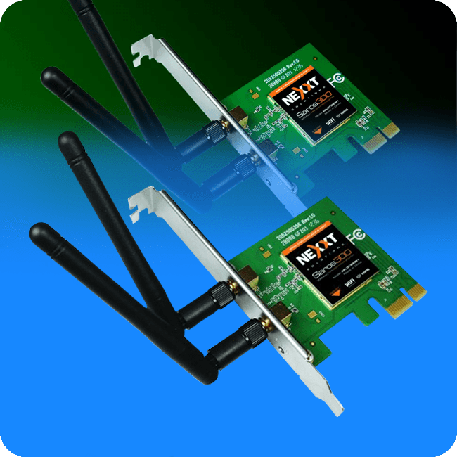 ADAPTADOR DE RED INALAMBRICO SAROS 300 N PCI-E NEXXT