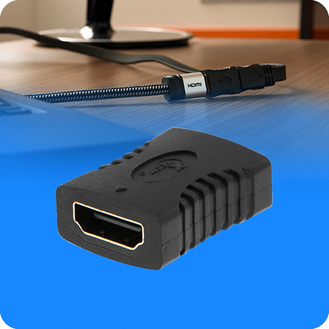 ADAPTADOR XTC-333 HDMI HEMBRA A HDMI HEMBRA  XTECH