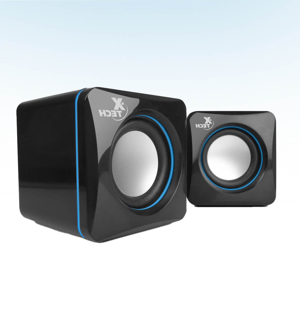 BOCINA XTECH XTS-110 USB 5W 3.5MM COLOR NEGRO