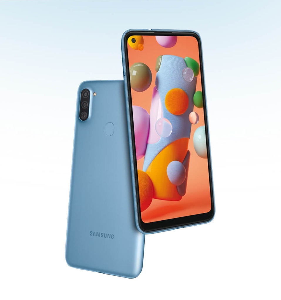 CELULAR SAMSUNG GALAXY A11 SM-A115MZBDGTO 32GB DUAL SIM COLOR AZUL