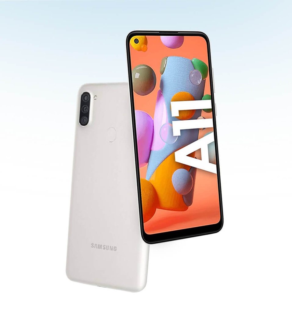 CELULAR SAMSUNG GALAXY A11 SM-A115MZWDGTO 32GB DUAL SIM COLOR BLANCO