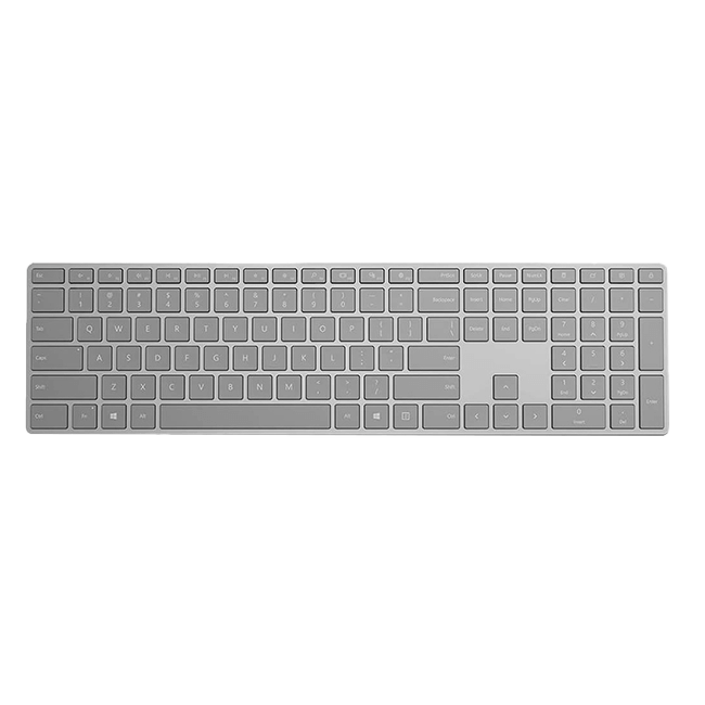 TECLADO MICROSOFT SURFACE INALAMBRICO COLOR GRIS