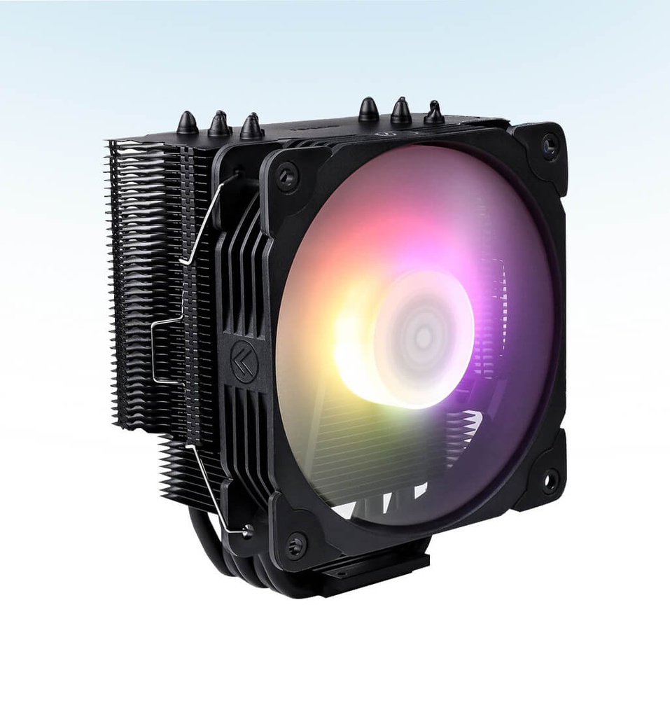 VENTILADOR PARA PROCESADOR VETROO V5 ARGB COLOR NEGRO