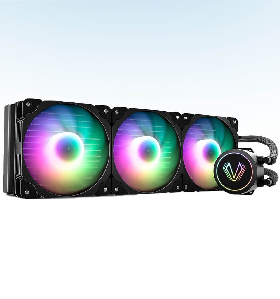 DISIPADOR ENFRIAMIENTO LIQUIDO VETRO ARGB MB 360MM AIO COLOR NEGRO