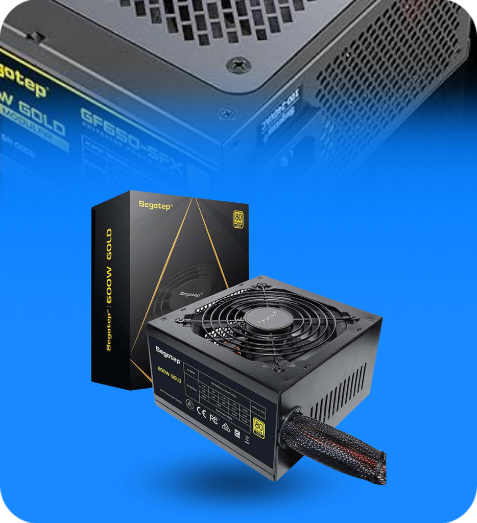 FUENTE DE PODER SEGOTEP 80+ GOLD 650W