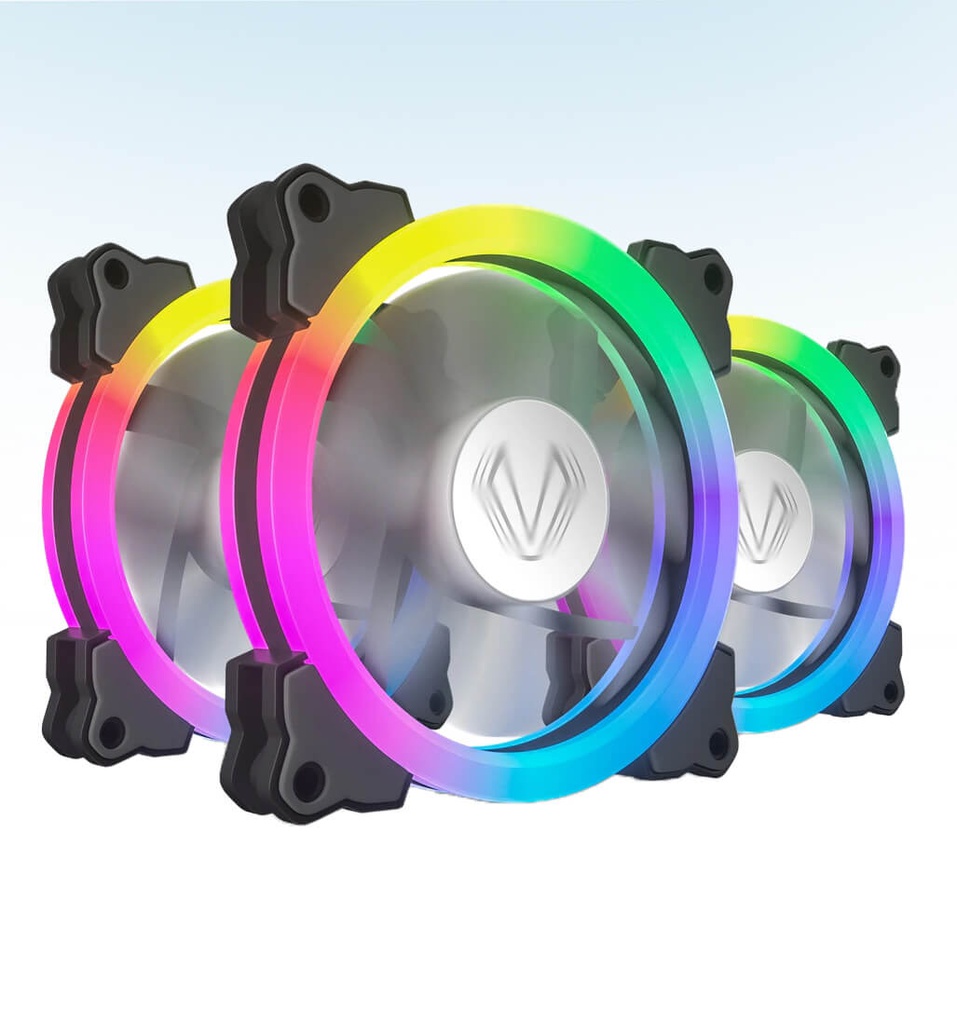 VENTILADOR PARA PROCESADOR VETROO SY120 3 EN 1 KIT WITH HUB ARGB