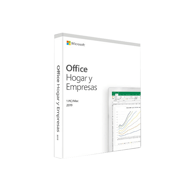 LICENCIA MICROSOFT OFFICE HOME AND BUSINESS 2019 1 PC