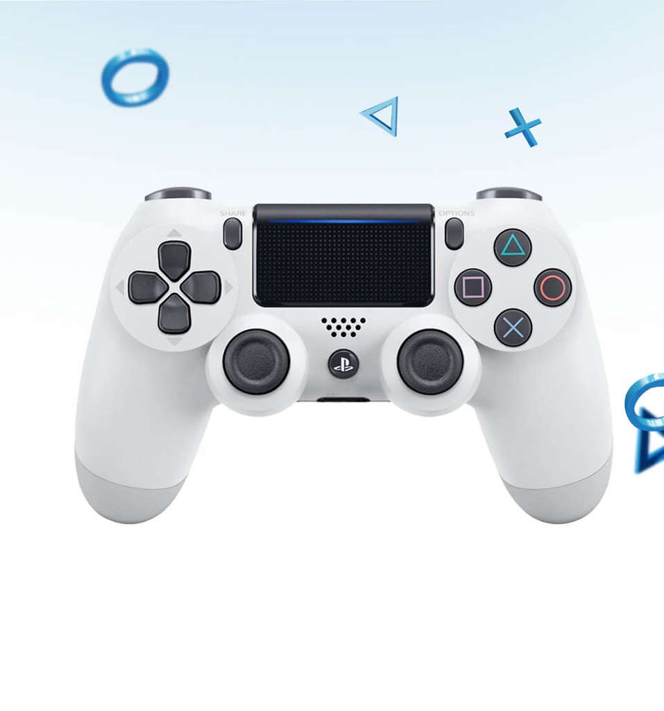 CONTROL DE PS4 SONY DUALSHOCK 4 COLOR BLANCO