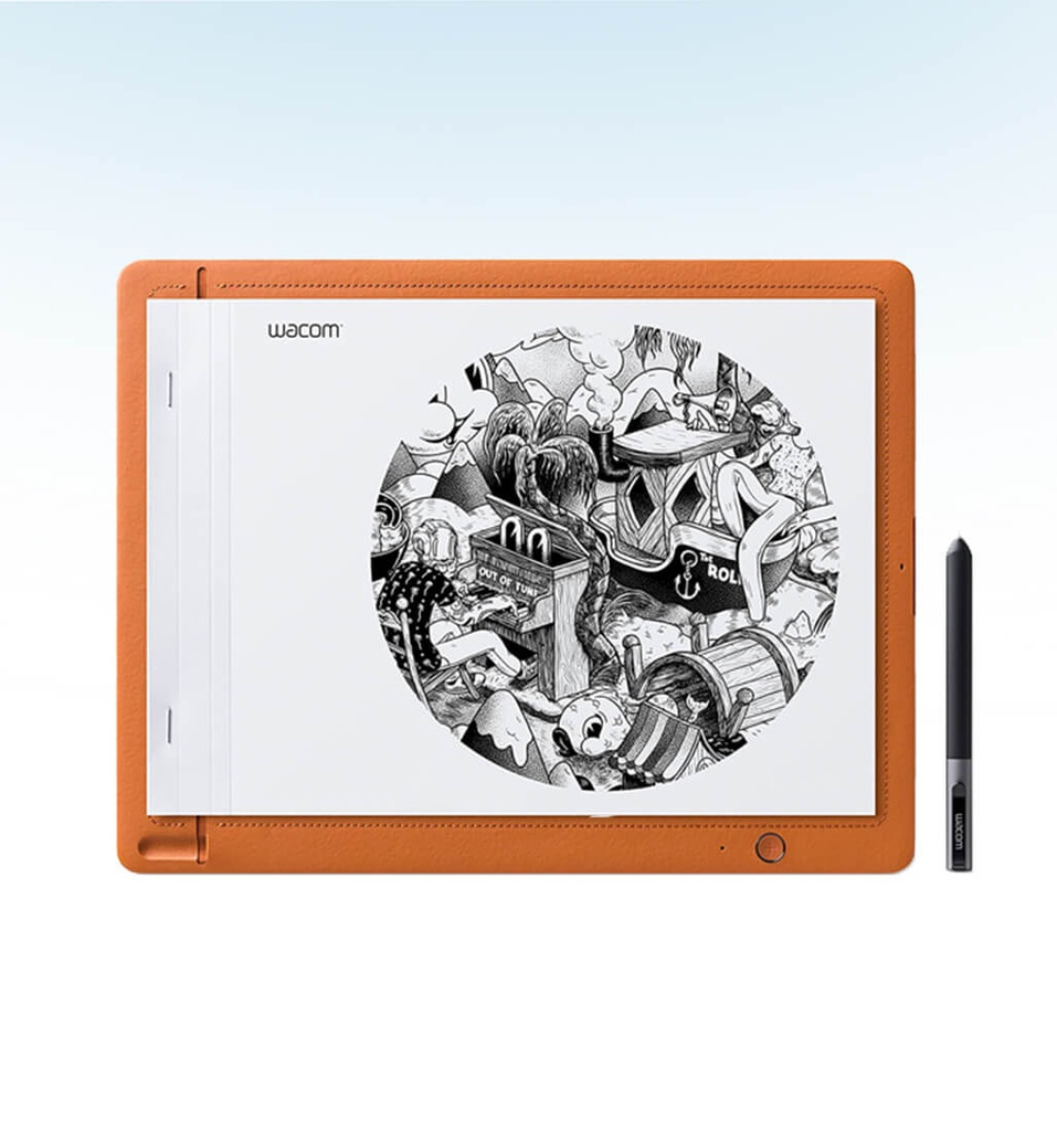 TABLETA WACOM SKETCHPAD PRO GRAPHIC PEN DRAWING COLOR CAFE