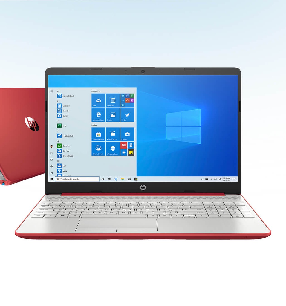 LAPTOP HP 15-DW1083 PENTIUM GOLD 6405U 2.4GHZ 128GB SSD 4GB 15.6&quot; 1366X768 WIN10 COLOR SCARLET RED