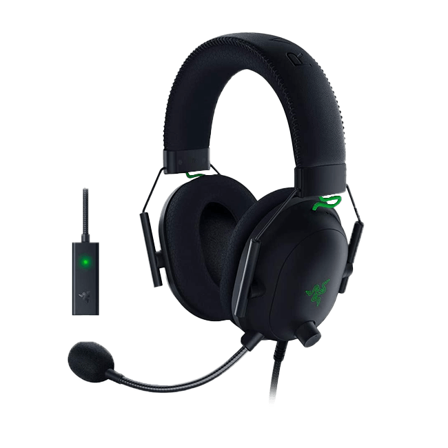 HEADSET GAMING RAZER BLACKSHARK V2 WIRED ESPORTS W USB