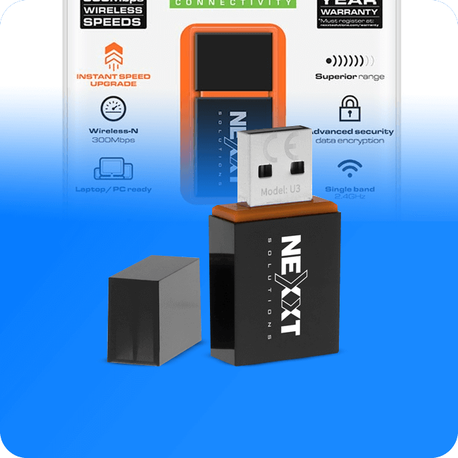 ADAPTADOR WI-FI LYNX301 USB 300MBPS AULUB305U4
