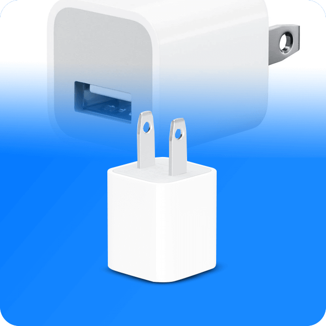 ADAPTADOR DE CORRIENTE APPLE 5W USB