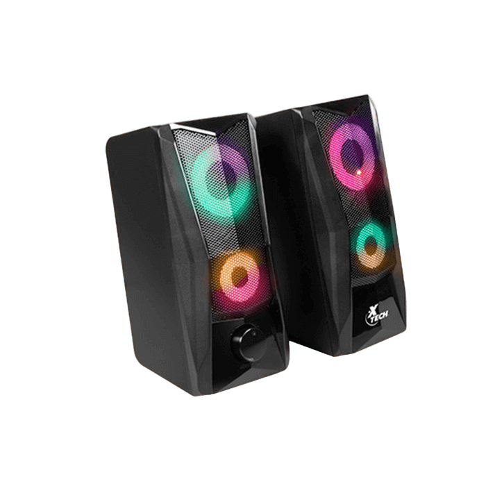 BOCINAS XTECH INCENDO XTS-130 2.0 STEREO LED