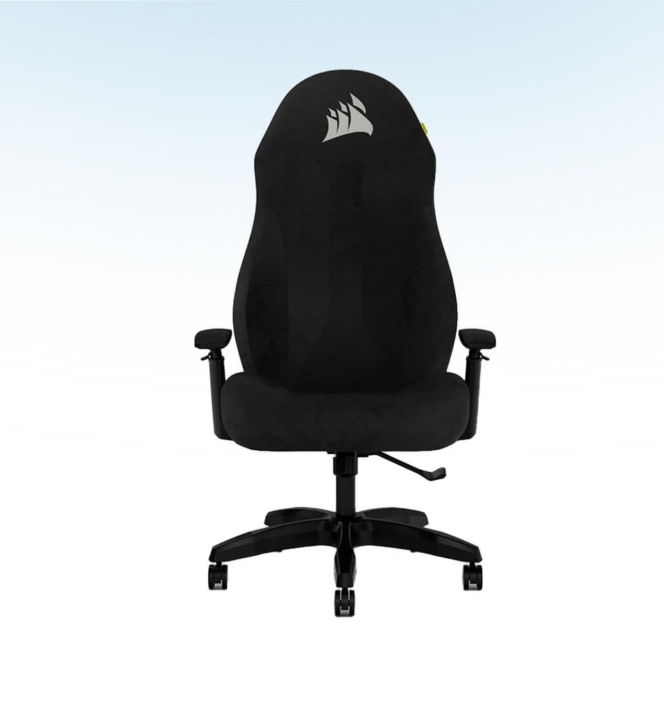 SILLA GAMING CORSAIR TC60 TELA COLOR NEGRO 