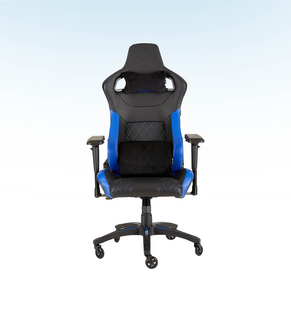 SILLA GAMING CORSAIR T1 RACE 2018 COLOR NEGRO CON AZUL