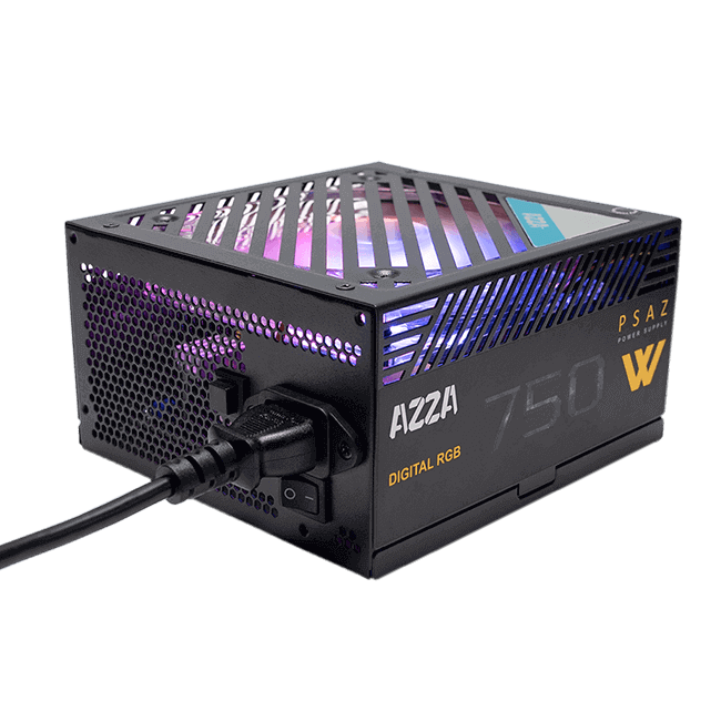 FUENTE DE PODER AZZA 750W 80+ BRONZE ARGB