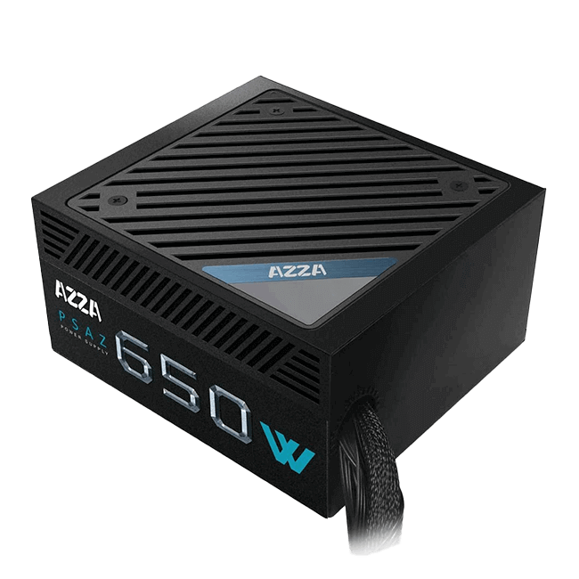 FUENTE DE PODER AZZA 650W 80+ BRONZE PSAZ-650W