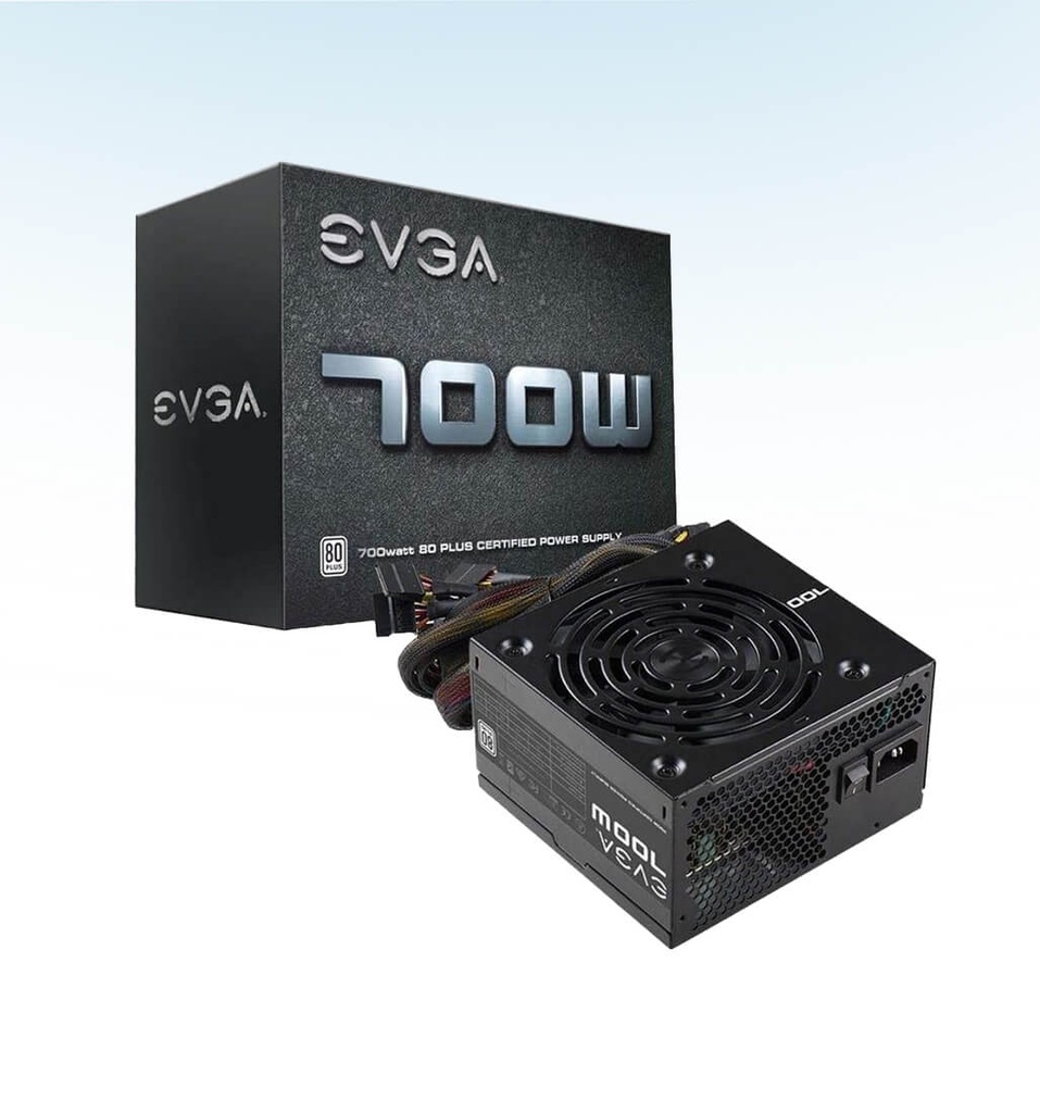 FUENTE DE PODER EVGA 700W W1 COLOR BLANCO
