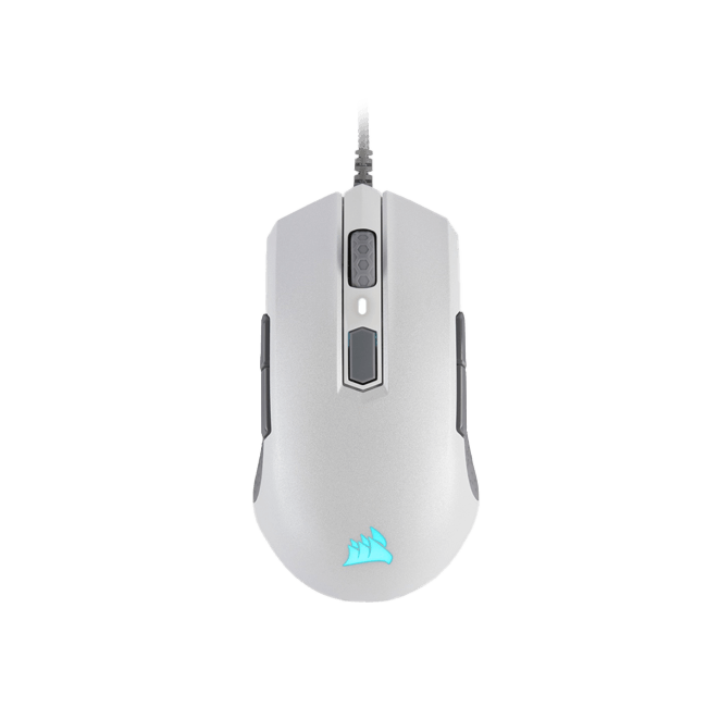 MOUSE GAMING CORSAIR M55 MULTIMEDIA RGB PRO COLOR BLANCO