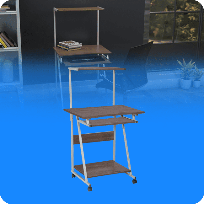 ESCRITORIO XTECH XTF-CD190 MULTI NIVEL COLOR EBONY