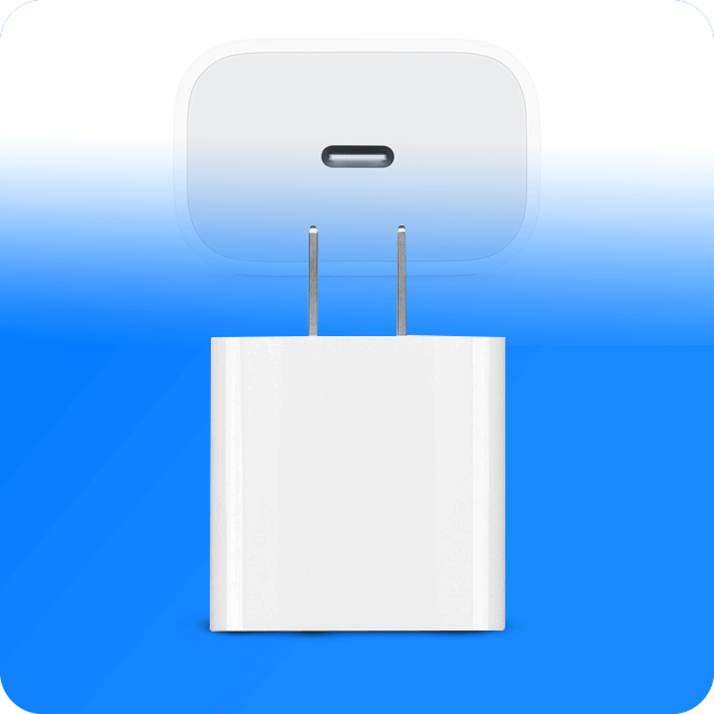 ADAPTADOR DE CORRIENTE APPLE USB-C 20W COLOR BLANCO