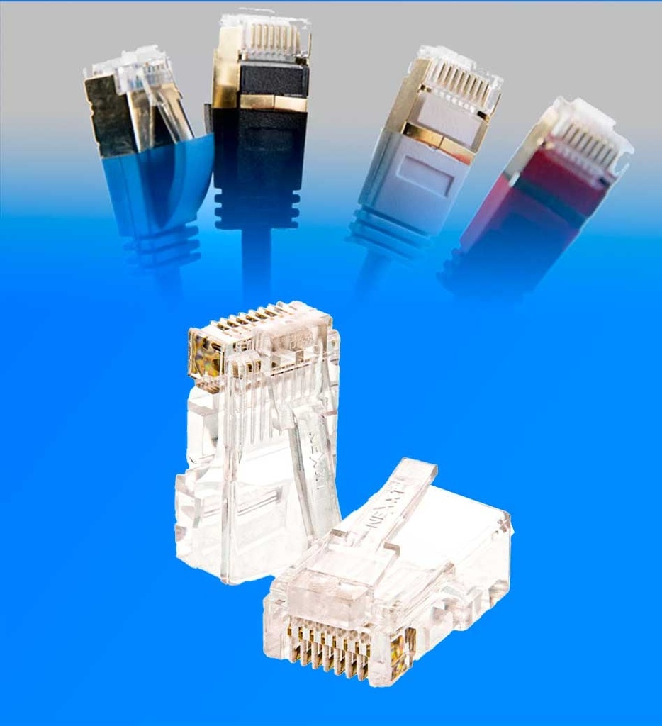 CONECTOR RJ45 NEXXT AW102NXT02 CAT5E BOLSA 100 UNIDADES