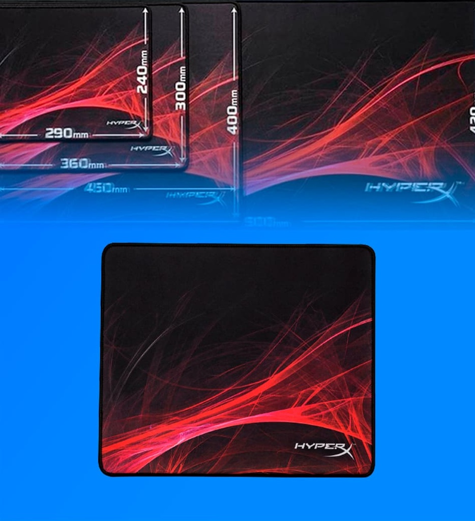 MOUSE PAD GAMING HYPERX FURY S PRO SPEED EDITION MEDIANO