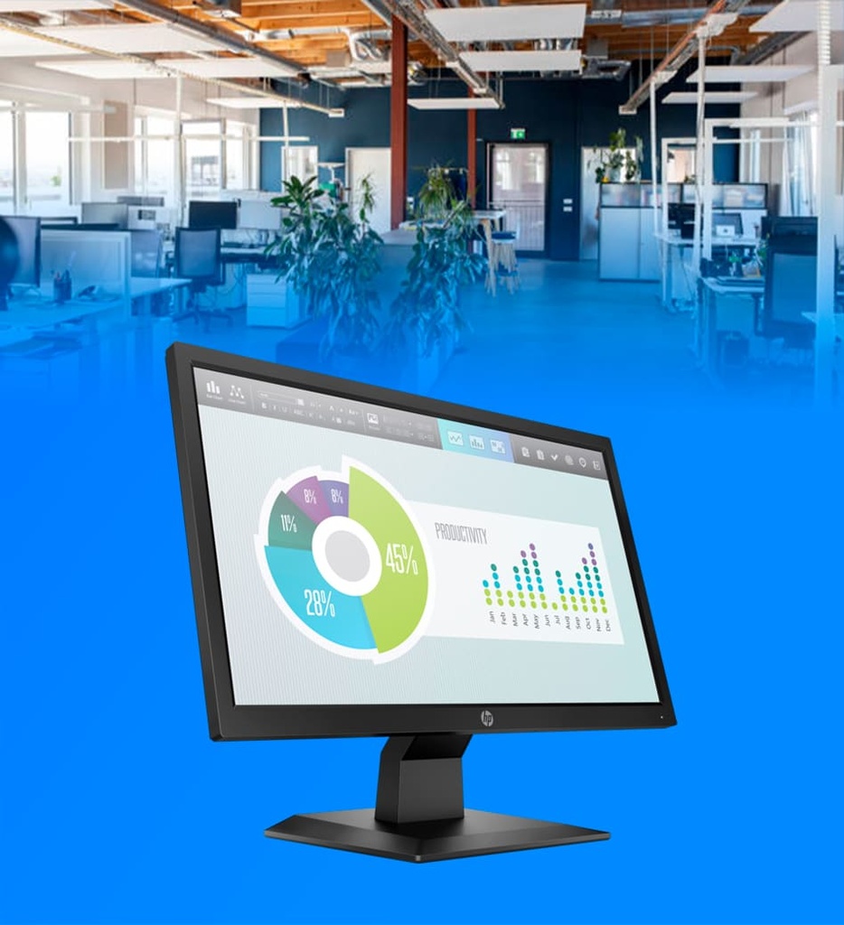 Monitor HP P204V HD 1600X900 19.5" HDMI VGA VESA 100