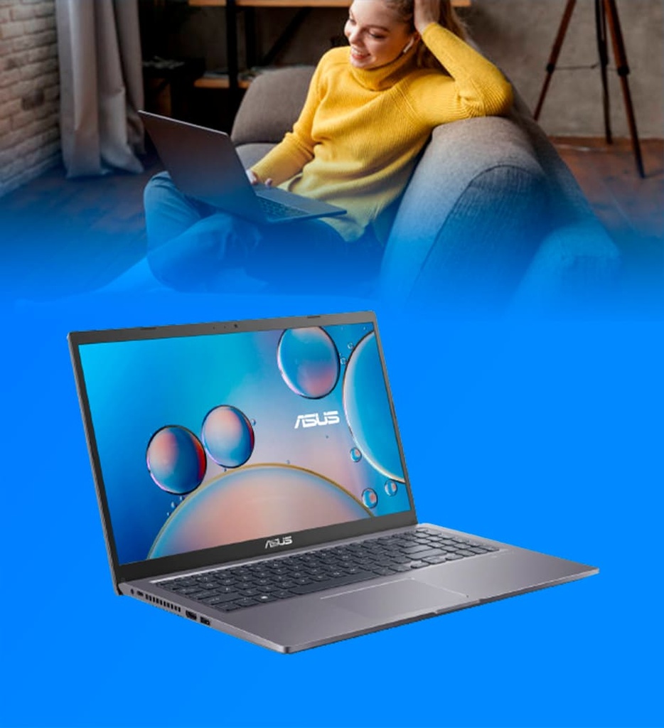 Laptop Asus VivoBook R565EA-UH31T Core i3-1115G4 128GB SSD 4GB RAM 15.6" 1920x1080 TOUCHSCREEN WIN10 S Color Plateado