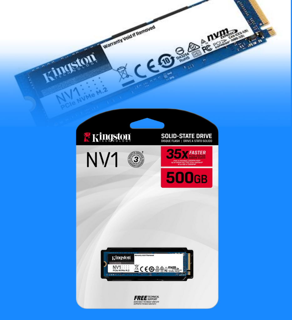 Disco Solido Kingston SNVS/500G M.2 2280 NVMe PCIe 2100/1700MB/seg