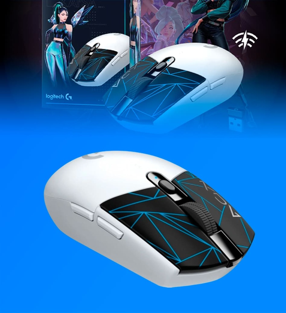 Mouse Gaming Logitech G305 LOL Recoil KDA