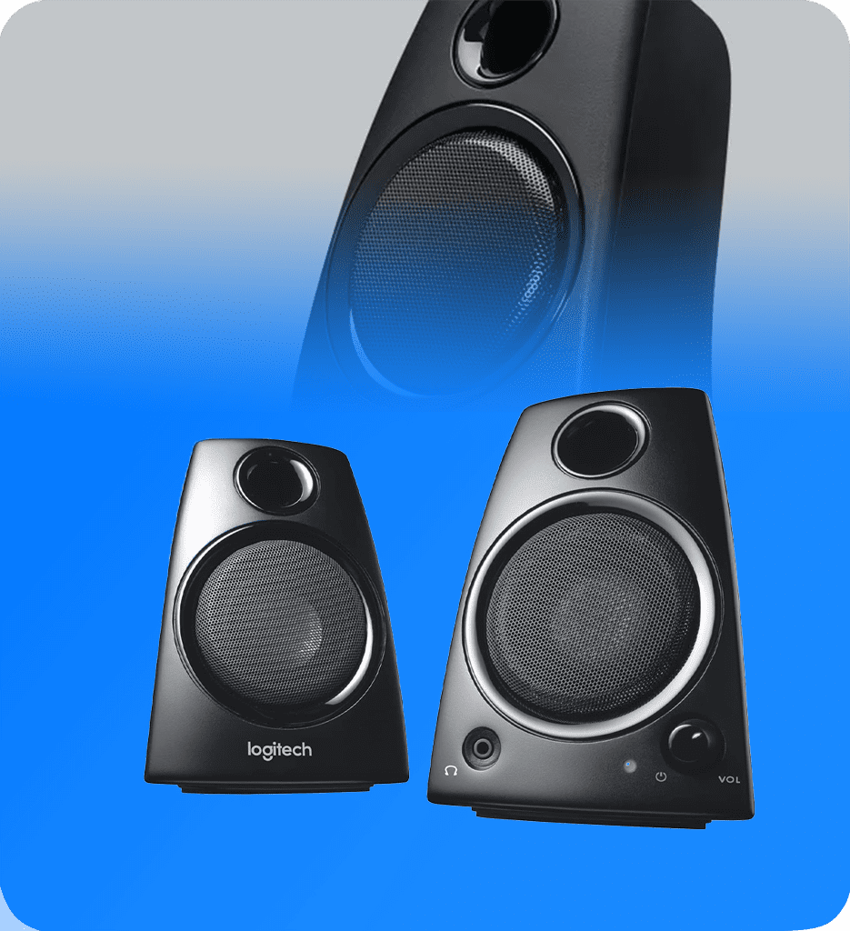 Bocina Logitech Z130 2.0 5 Watts RMS 3.5mm Color Negro