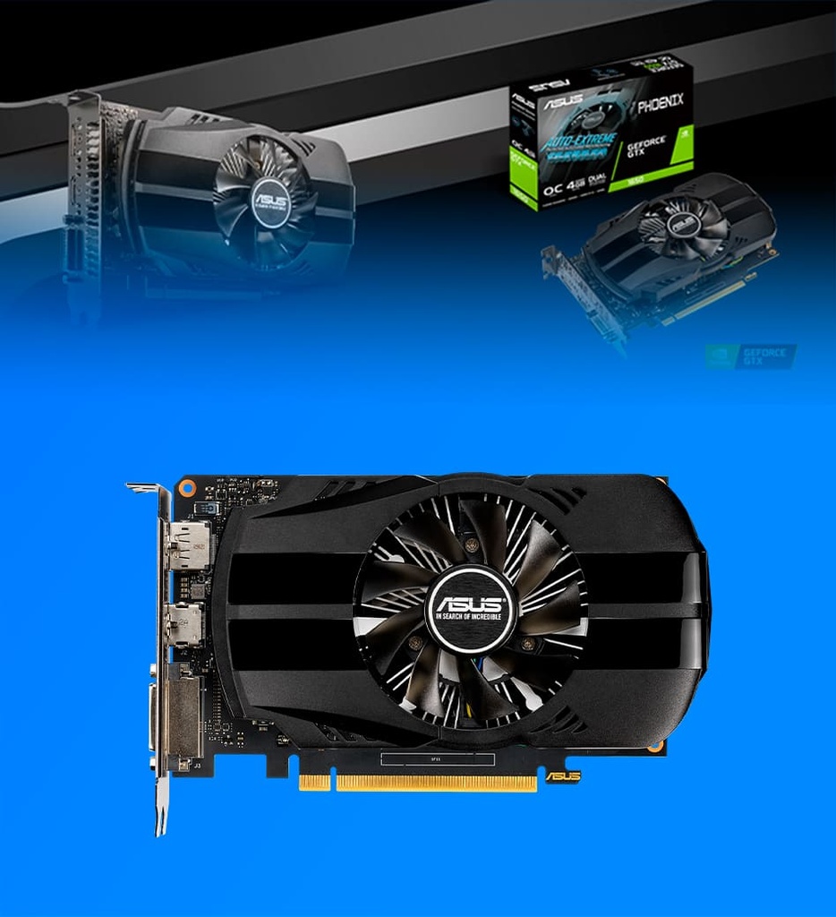 Tarjeta de Video Asus Dual GTX1650-O4G