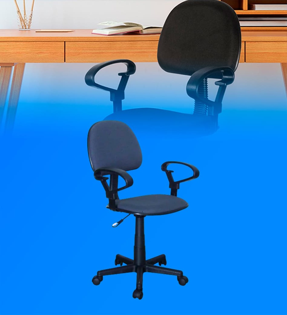Silla Xtech QZY-H4 con Apoya Brazos Color Azul