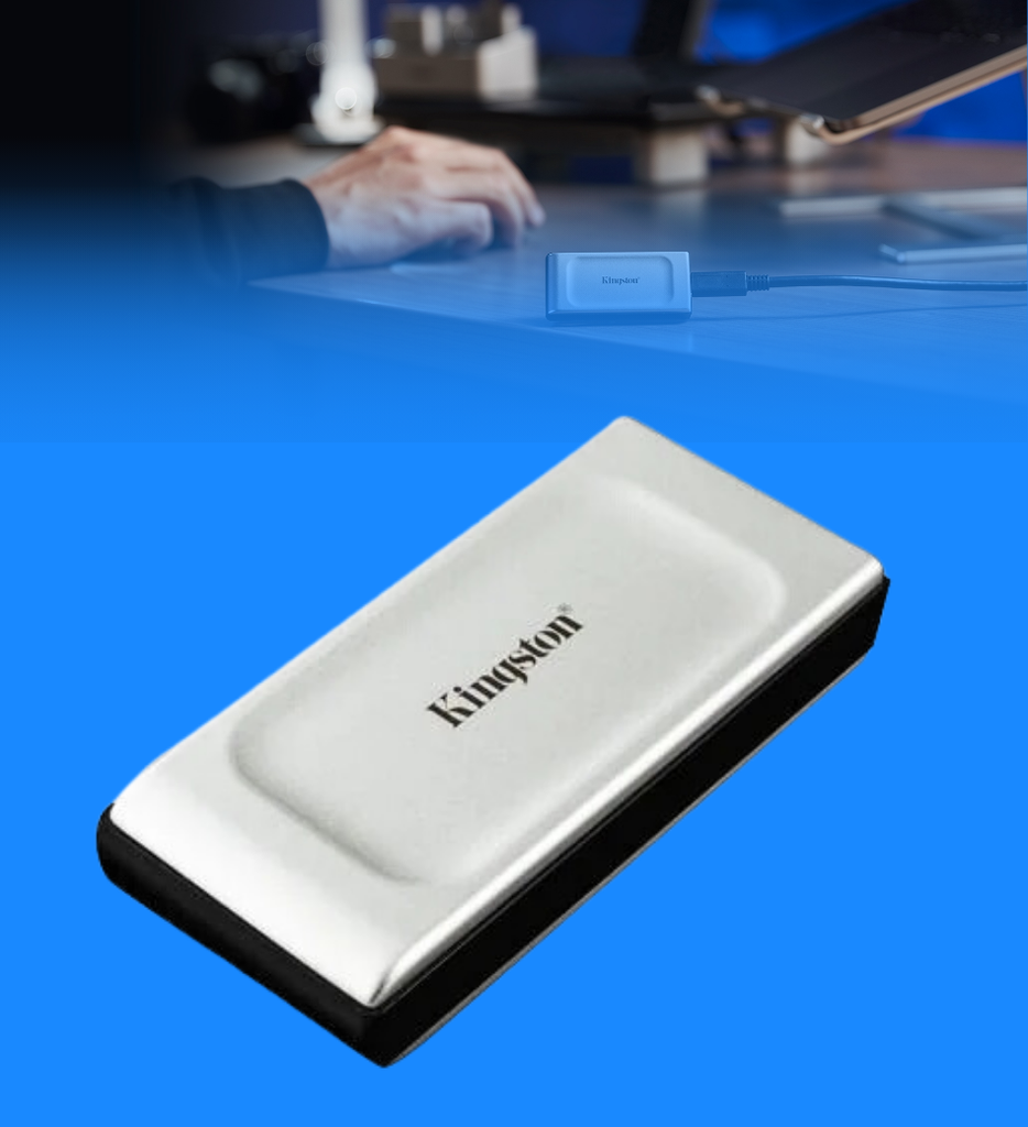 Disco Solido Externo Kingston XS2000 500 GB Portable USB 3.2 Gen 2x2 USB-C conector