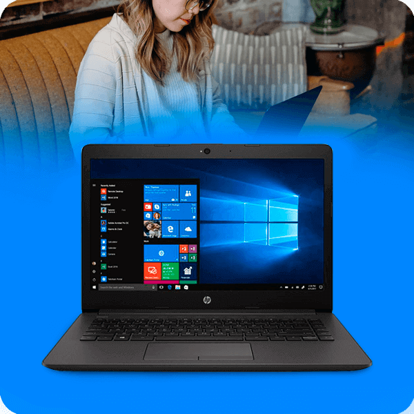 Laptop HP 240 G7 14" Core i3-1005G1 4GB RAM 1TB HDD Español W10H