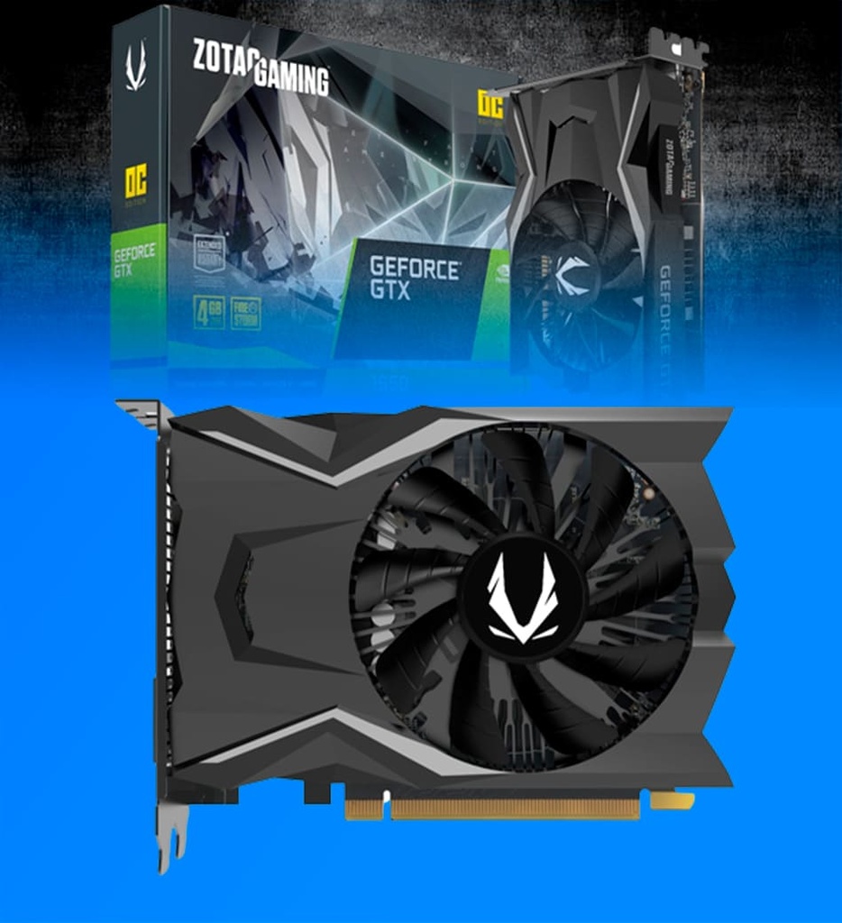 Tarjeta de Video ZOTAC GAMING GeForce GTX 1650 OC GDDR6 GPU - ZT-T16520F-10L810012081351