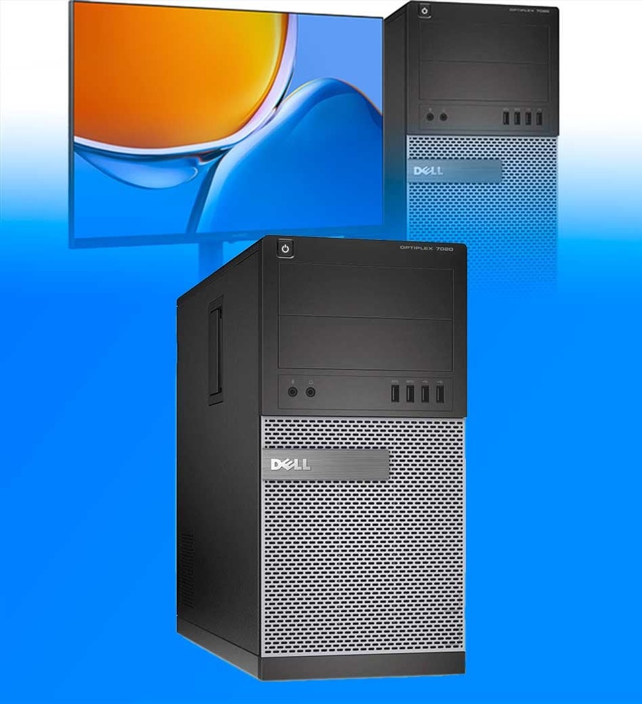 CPU Dell Optiplex 7020 Torre Core I3 4ta Generación 4GB RAM 500GB HDD Seminuevo