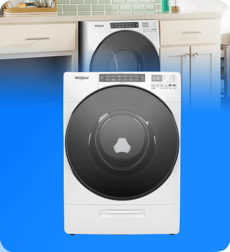 Lavasecadora Whirlpool 20Kg Electrica Con Dispensador Load&Go Carga Frontal Color Blanco