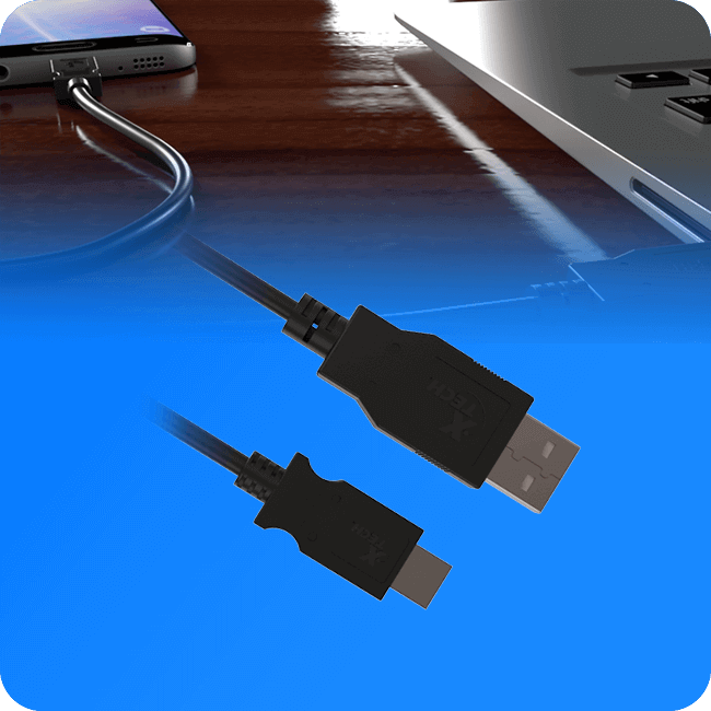 Cable Xtech XTC-322 USB 2.0 a Micro USB 1.8 Metros